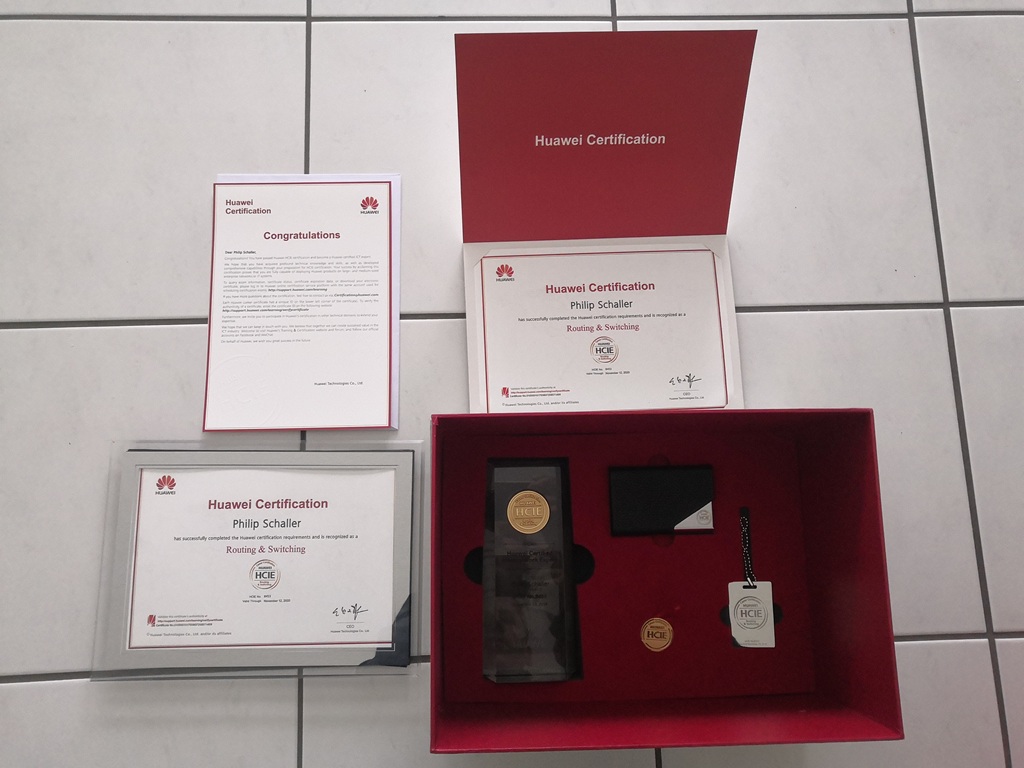 Huawei HCIE package full content