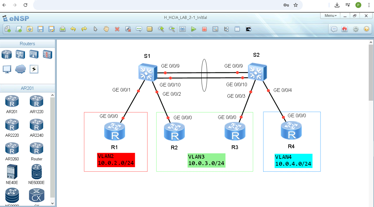 Netcamp Online Huawei eNSP Netcamp Online Huawei eNSP